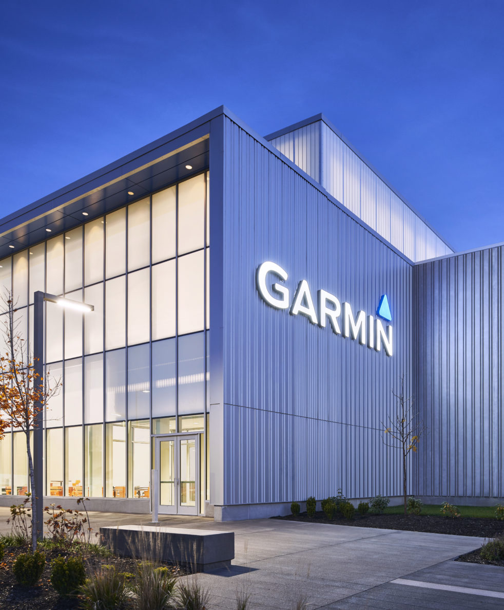 Garmin headquarters manufacturing