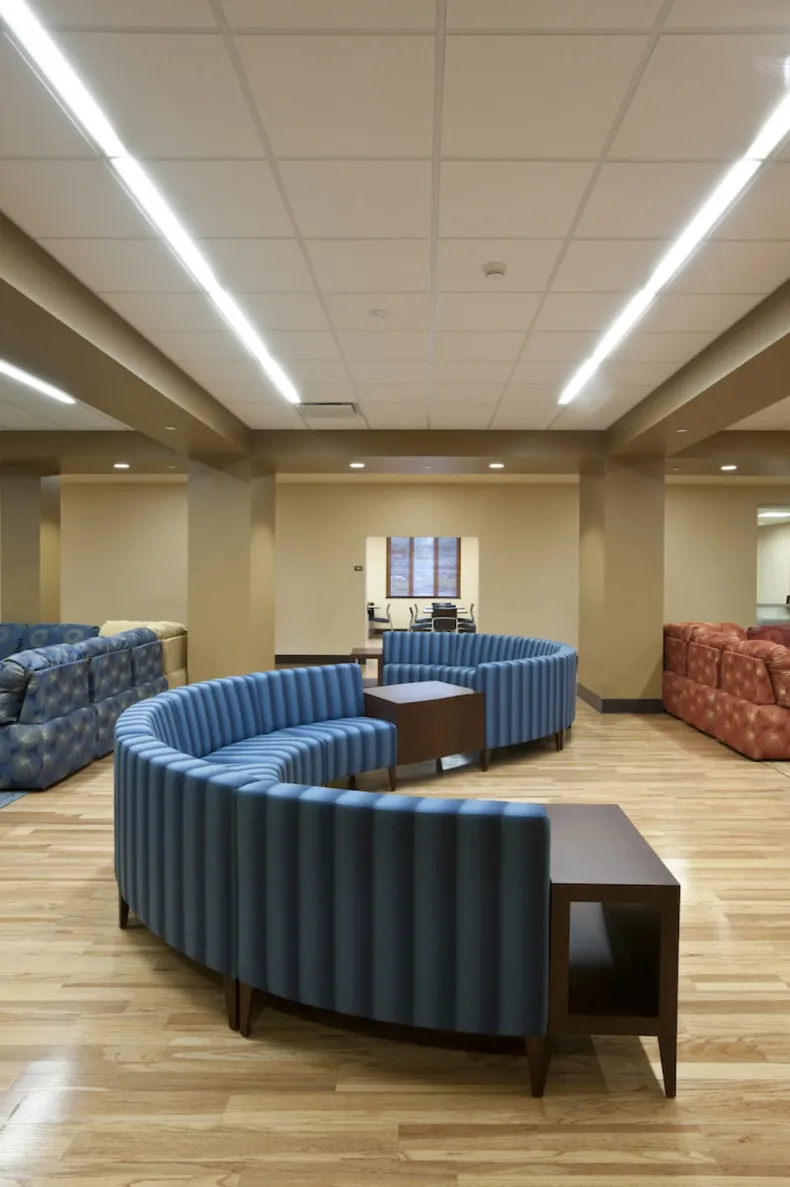University of Kansas GSP Dorm front lobby