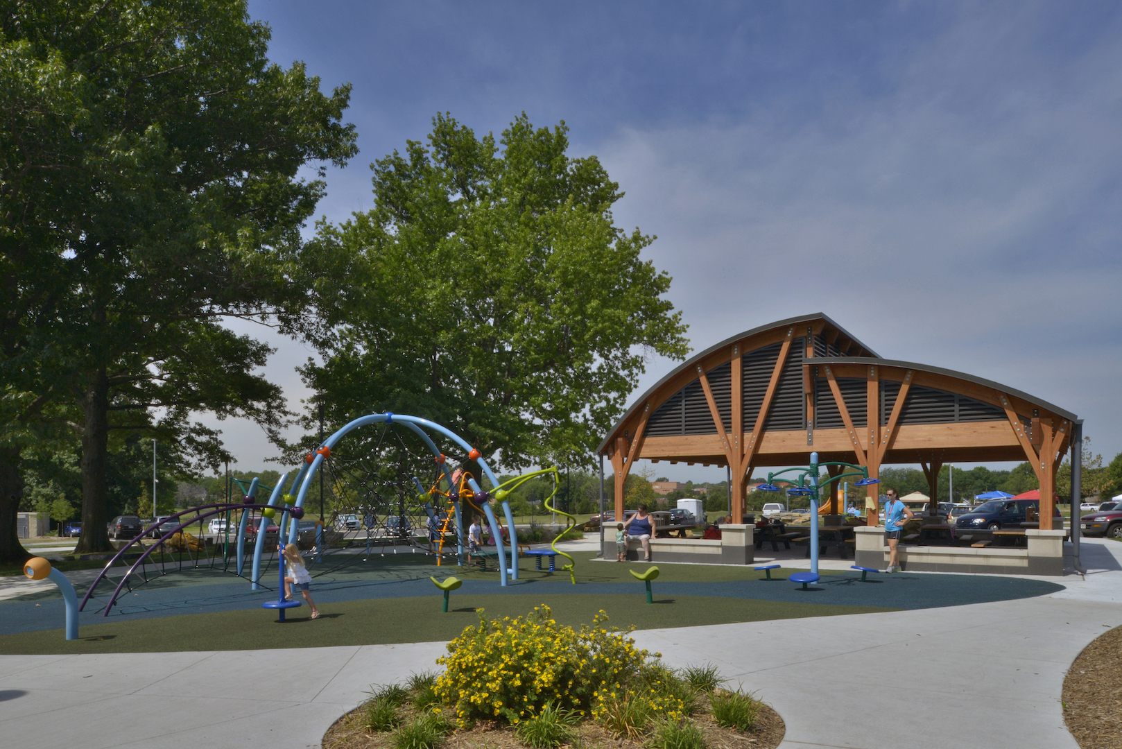 Olathe Community Center playground