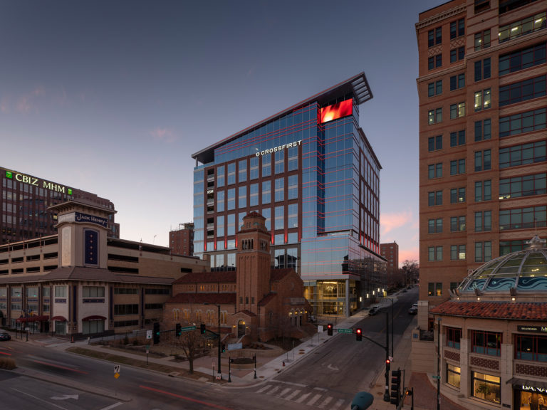 46 Penn Office Tower on the Country Club Plaza in Kansas City, Missouri built by McCownGordon