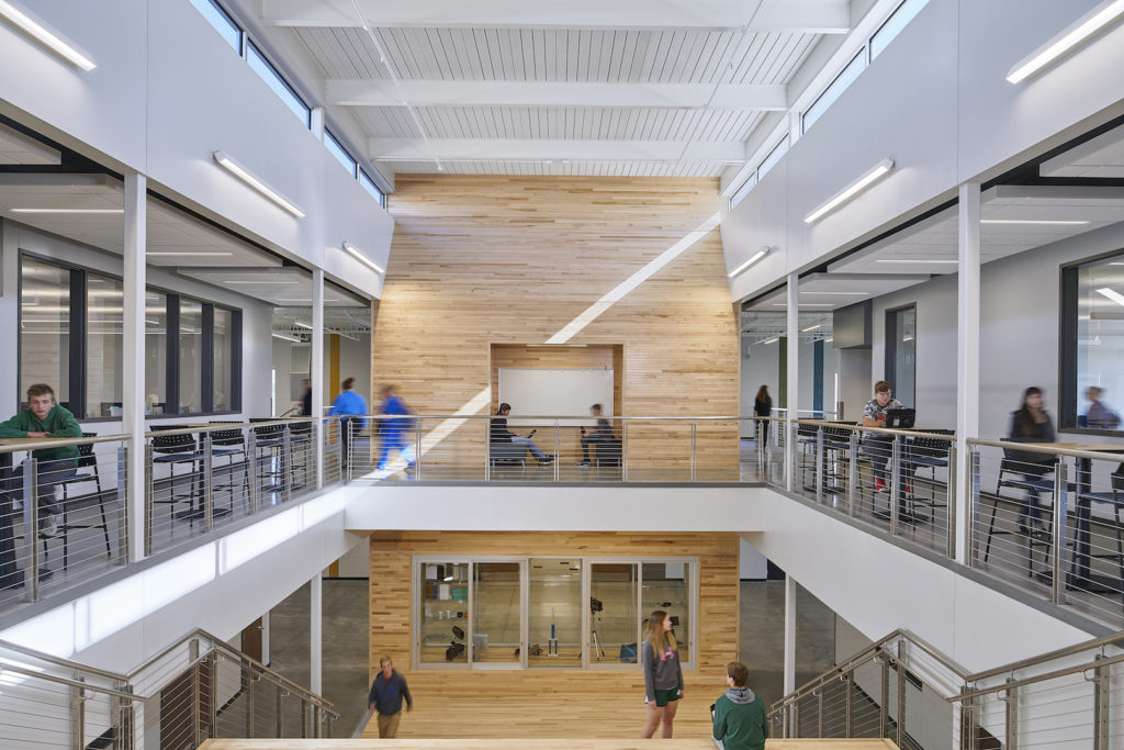 USD 458 BasehorLinwood High School and CTE McCownGordon Construction