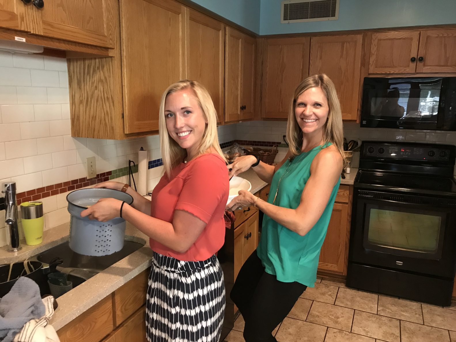 McCownGordon associates giving back by making meals for Ronald McDonald residents.