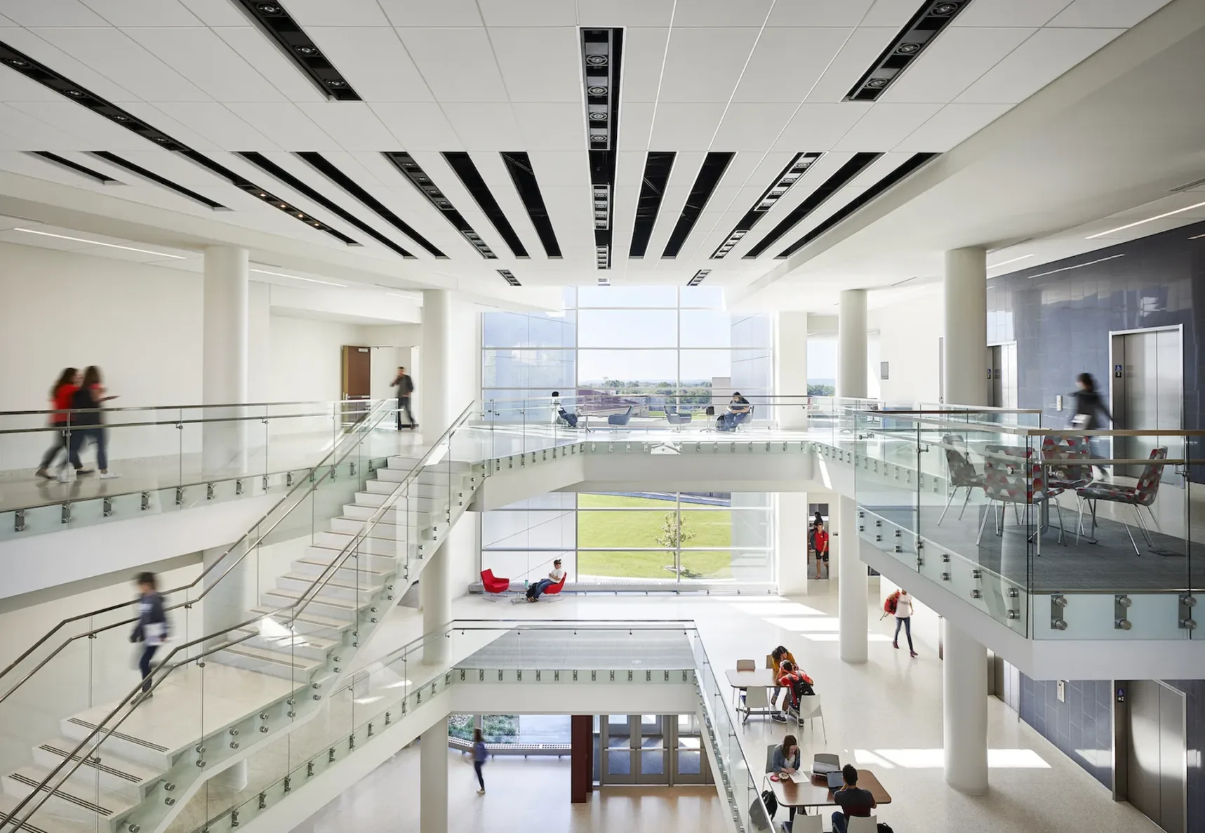 Clark, Edgemoor, McCownGordon, University of Kansas, Integrated Science Building, Burge Union and Central Plant, Lawrence, KS
