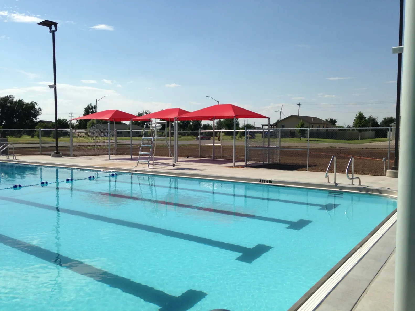 Grensburg pool in greensburg, kansas