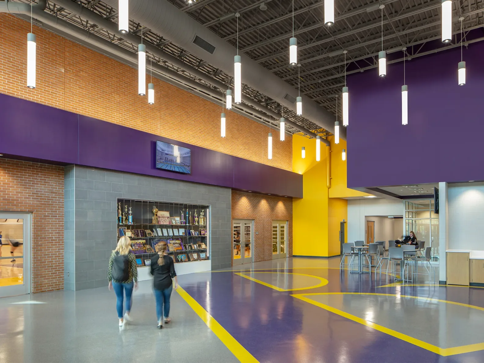 belton high school common area near kansas city, missouri
