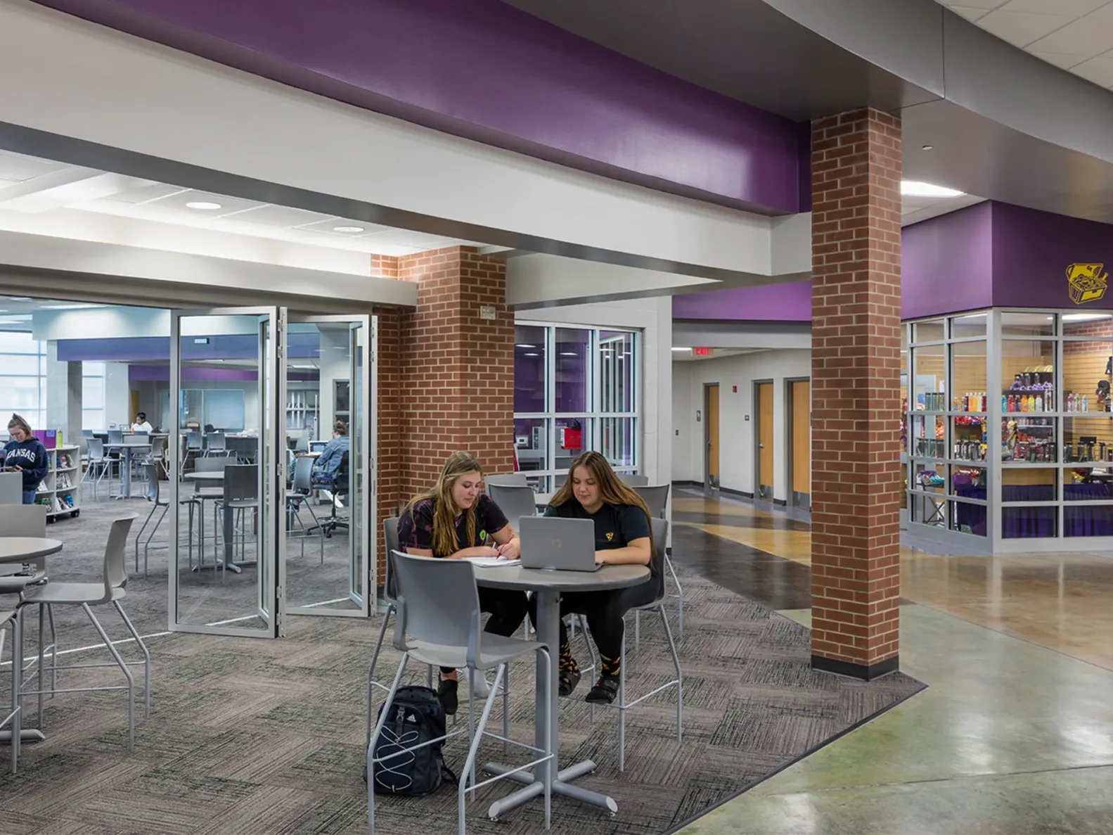 belton high school students doing homework
