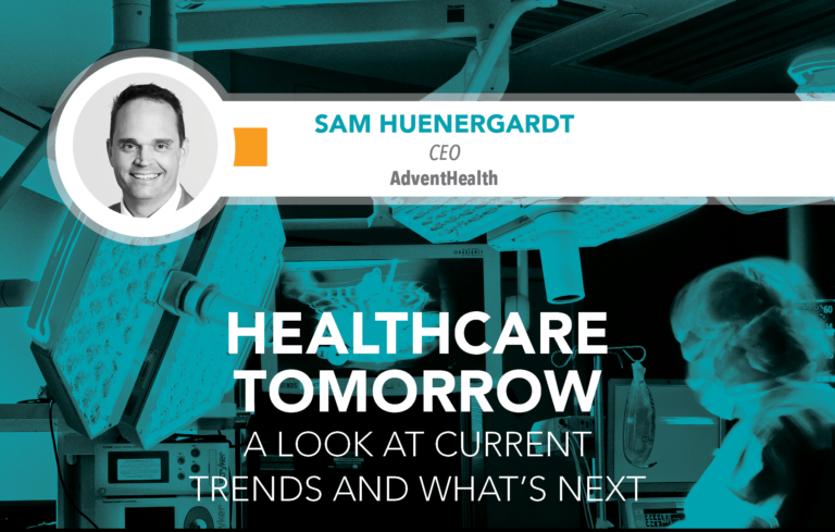 sam huenergardt of adventhealth