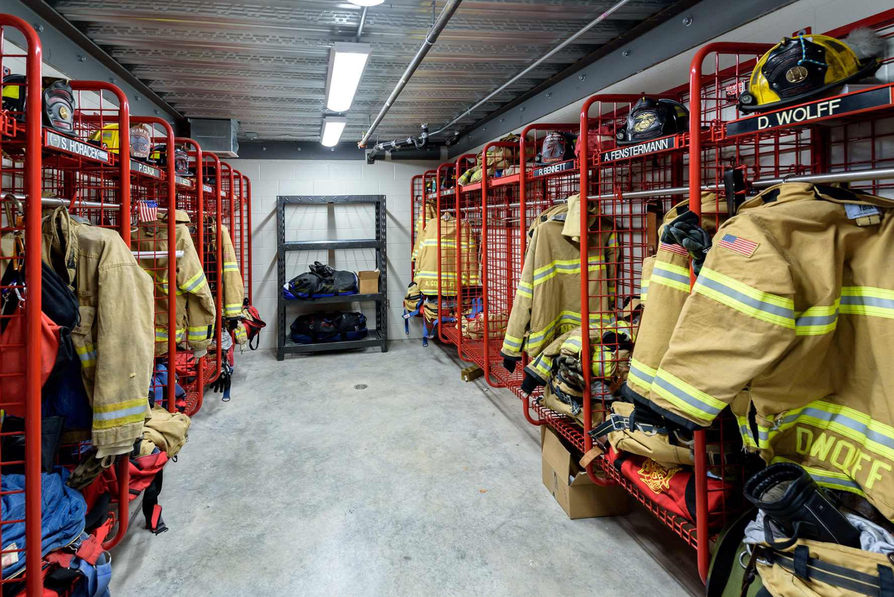 Shawnee mission, kansas Fire Station 74 Lockers