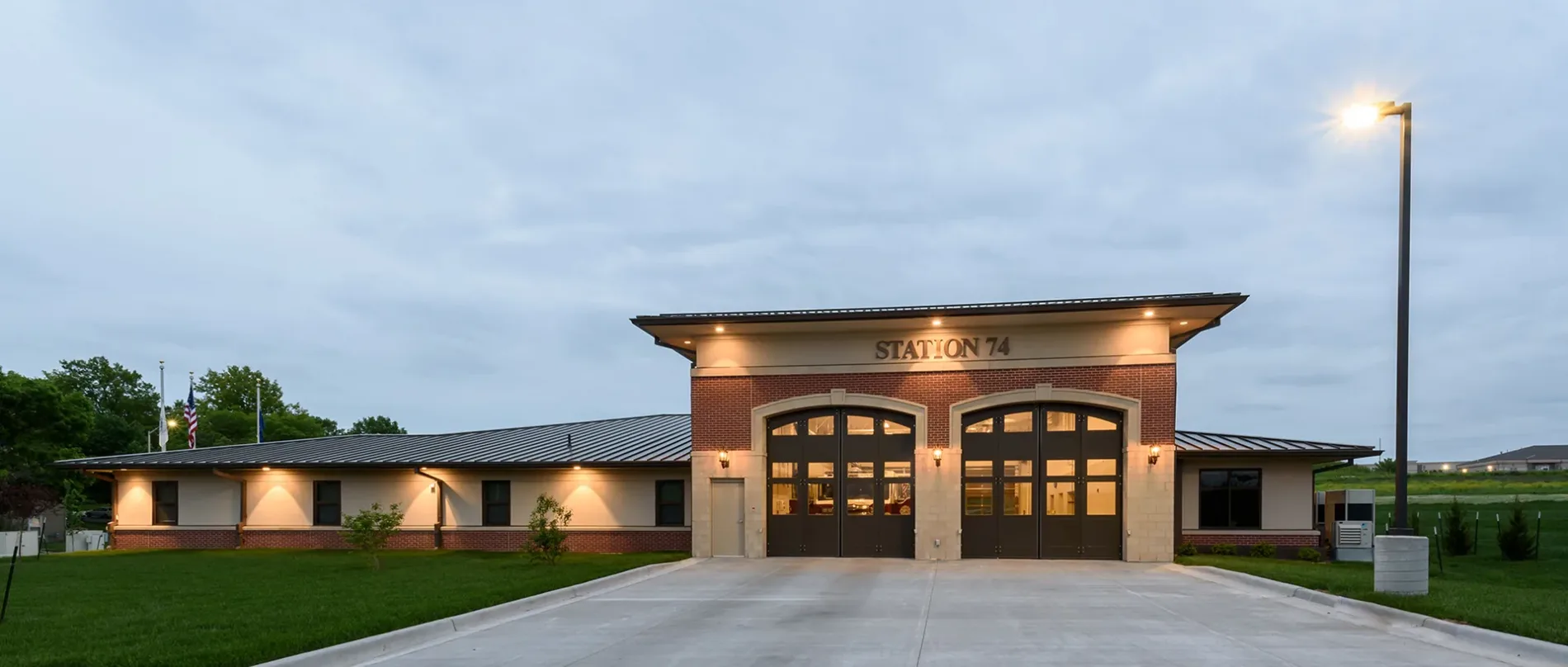 Shawnee Fire Station 74 Outside Bays