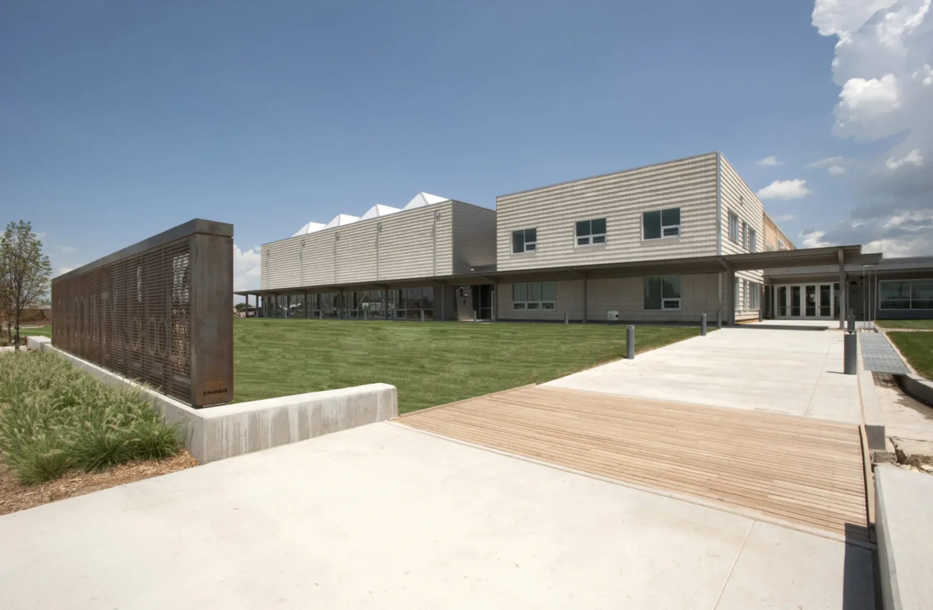 The exterior of Kiowa County K-12 School, built by McCownGordon Construction