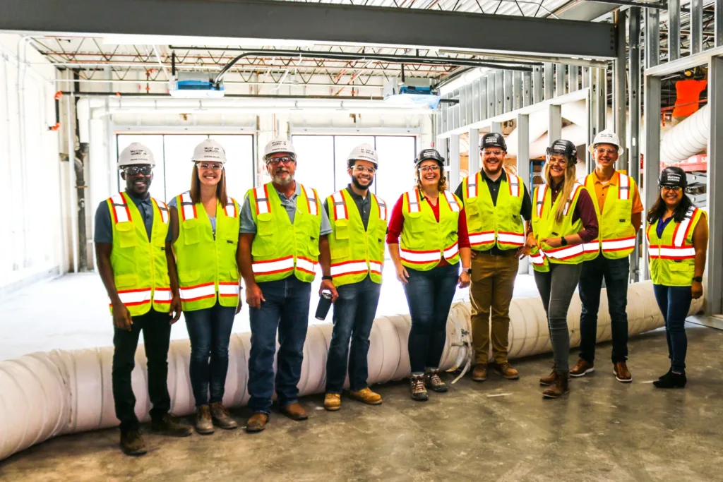 McCownGordon associates on a jobsite