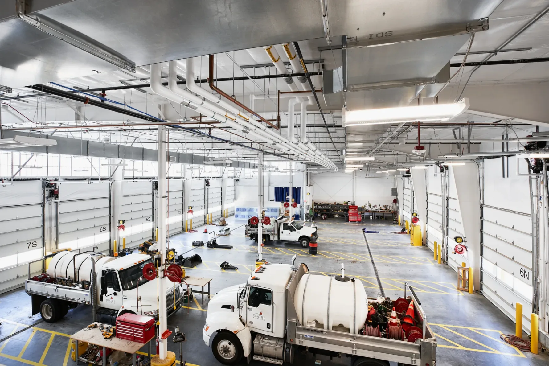 Garage at Olathe Park Maintenance Facility