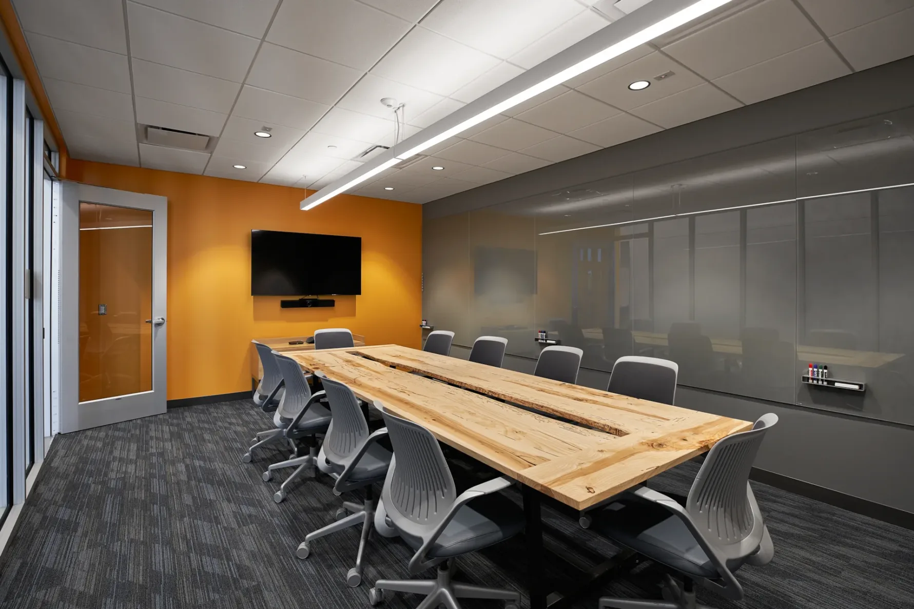 conference room at Olathe Park Maintenance Facility