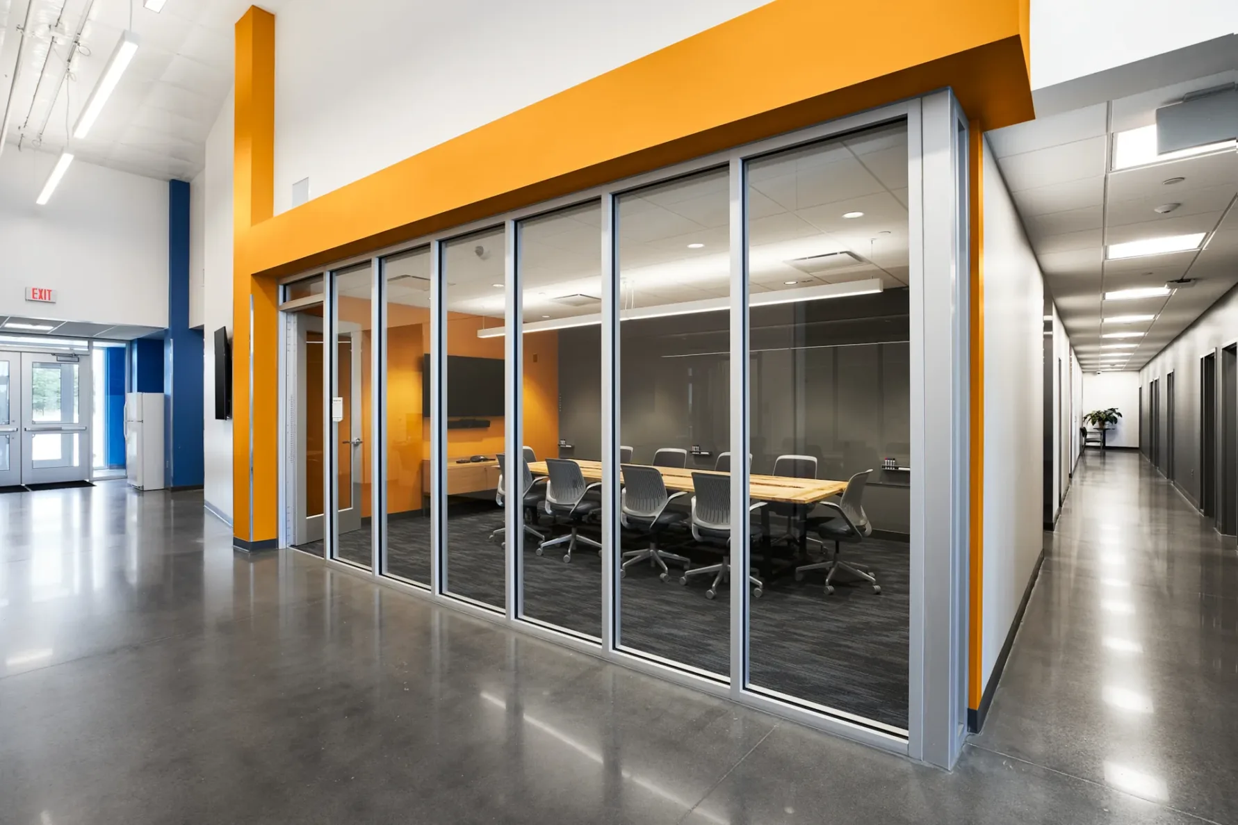Conference room at Olathe Park Maintenance Facility