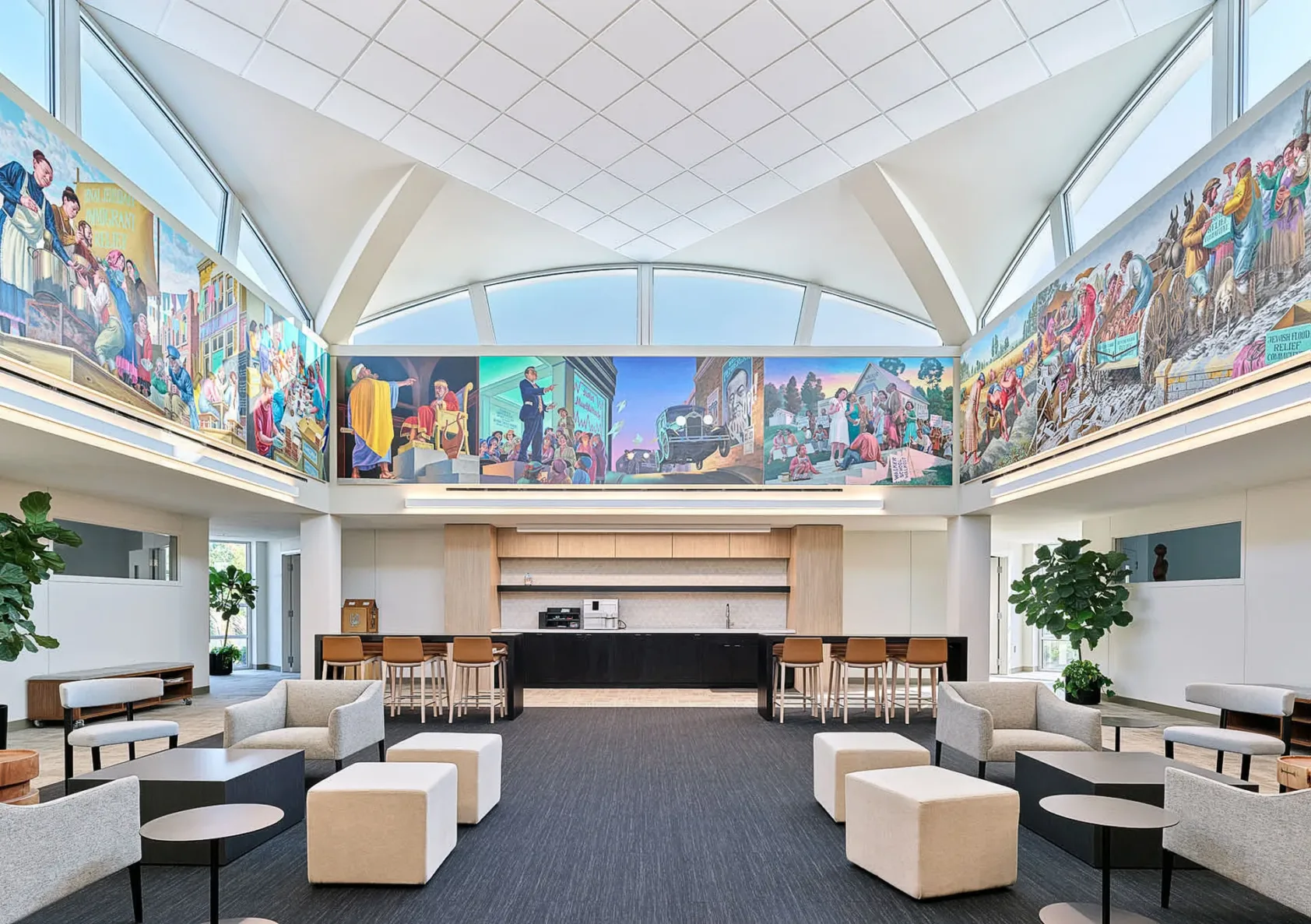The Temple, Congregation B’nai Jehudah gathering space in kansas city