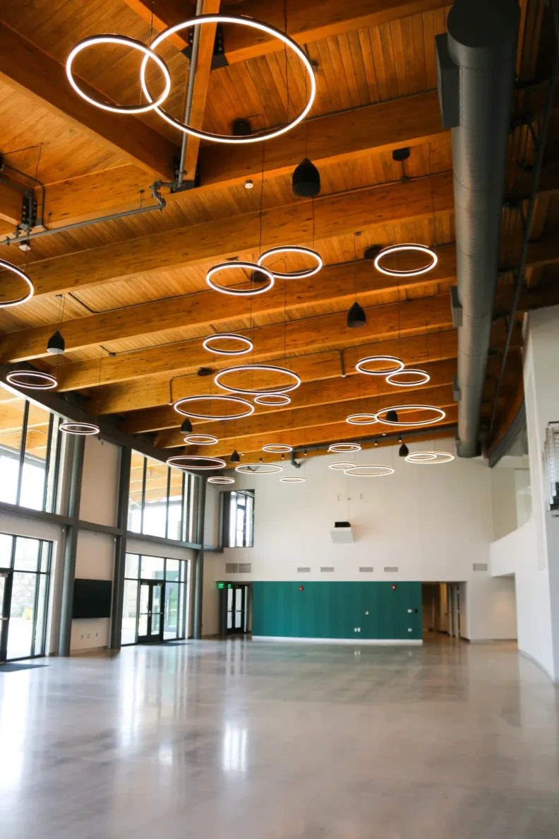 LongHouse Visitor Center at the Overland Park Arboretum
