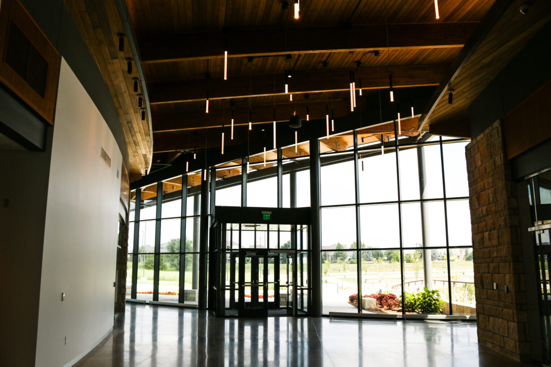 LongHouse Visitor Center at the Overland Park Arboretum
