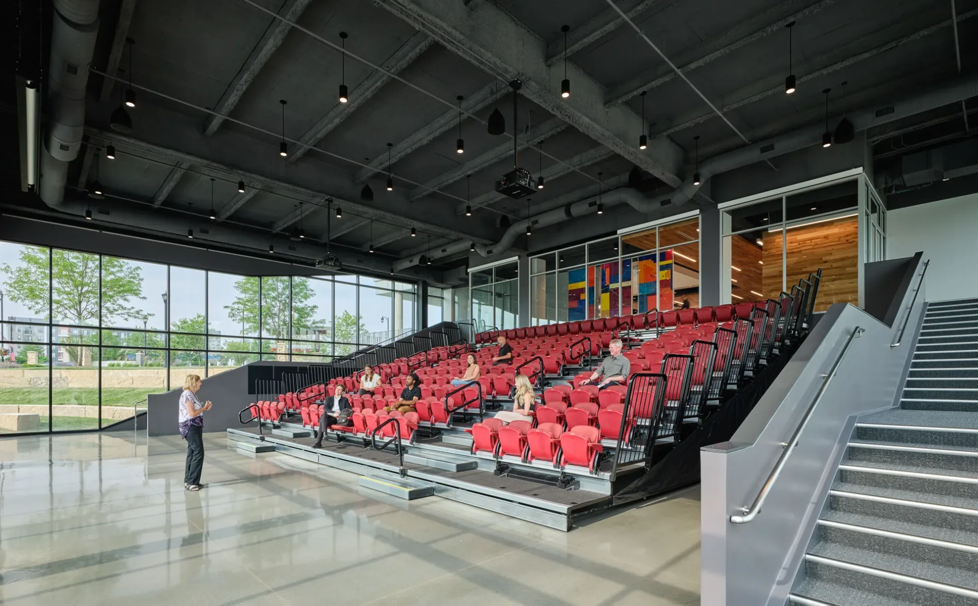Olathe Downtown Library, built by McCownGordon Construction