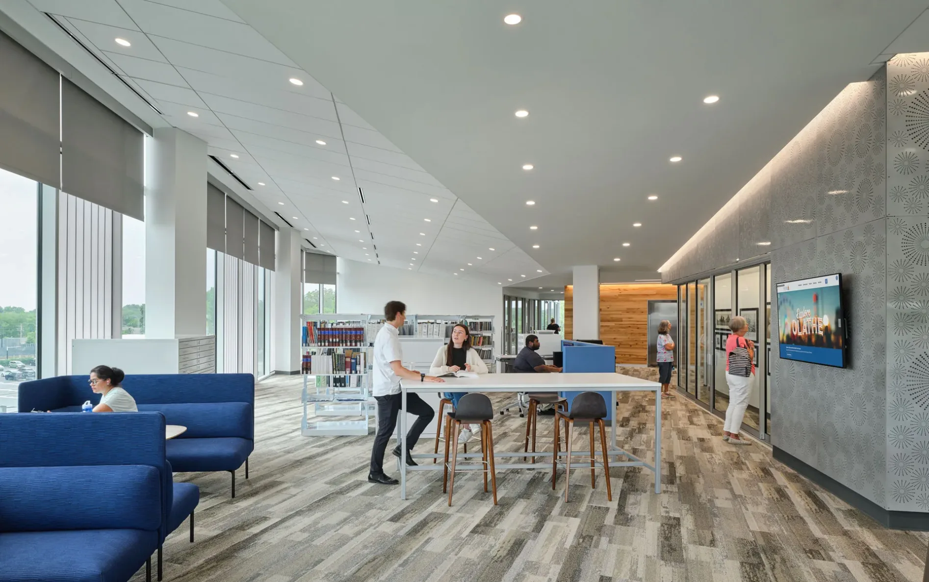 Olathe Downtown Library, built by McCownGordon Construction