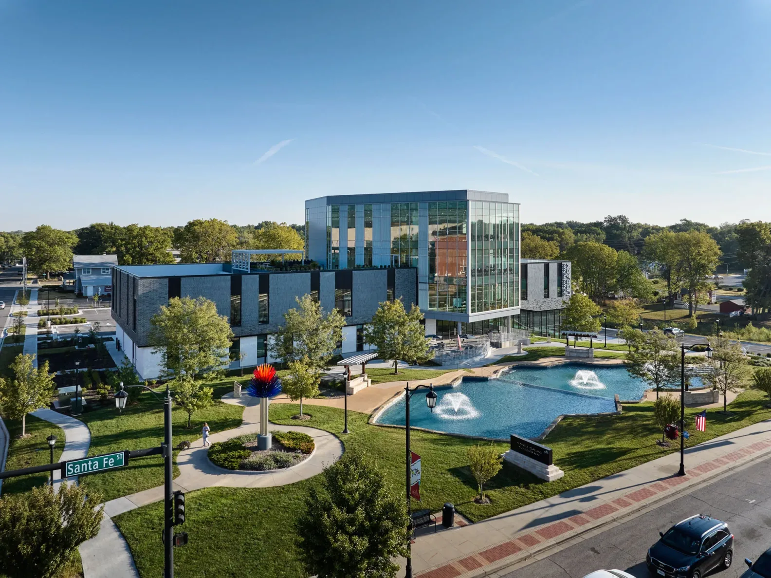Olathe Downtown Library, built by McCownGordon Construction
