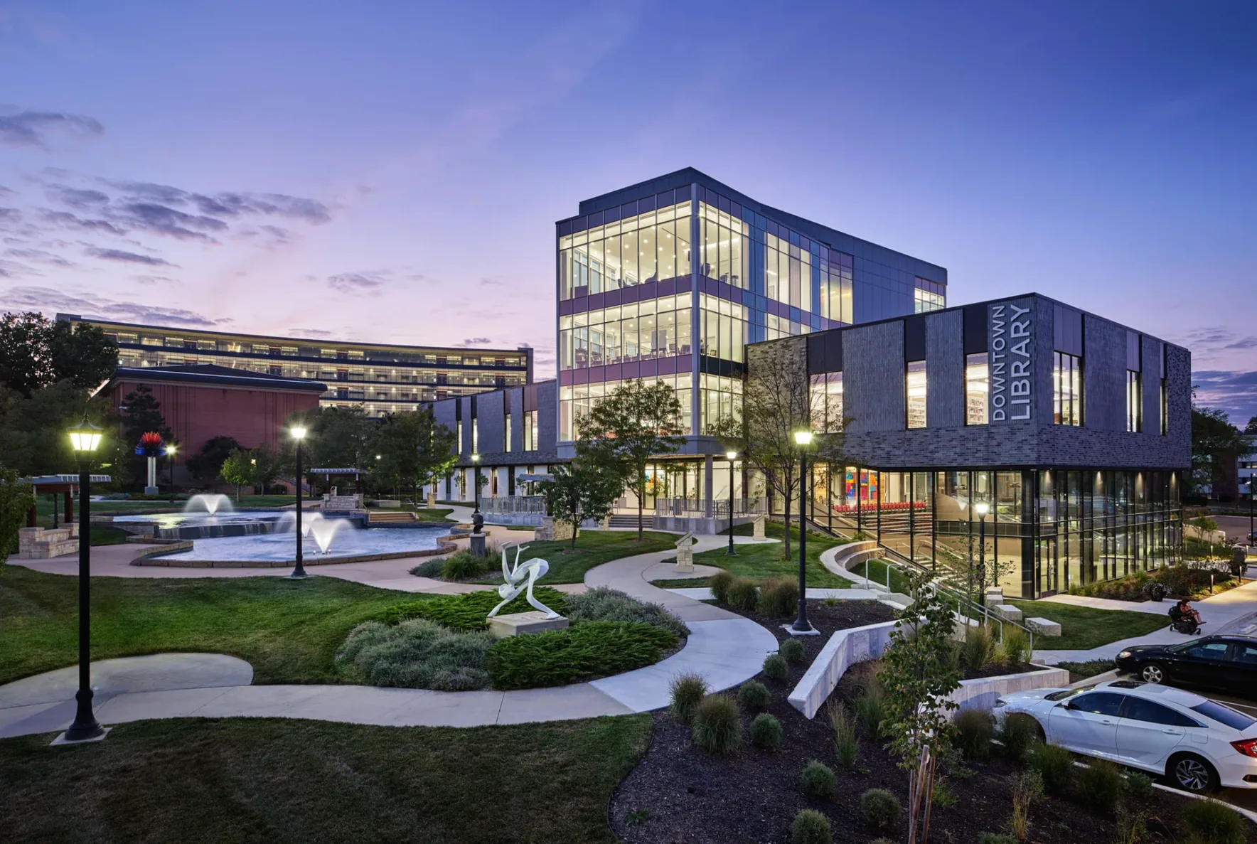 Olathe Downtown Library, built by McCownGordon Construction