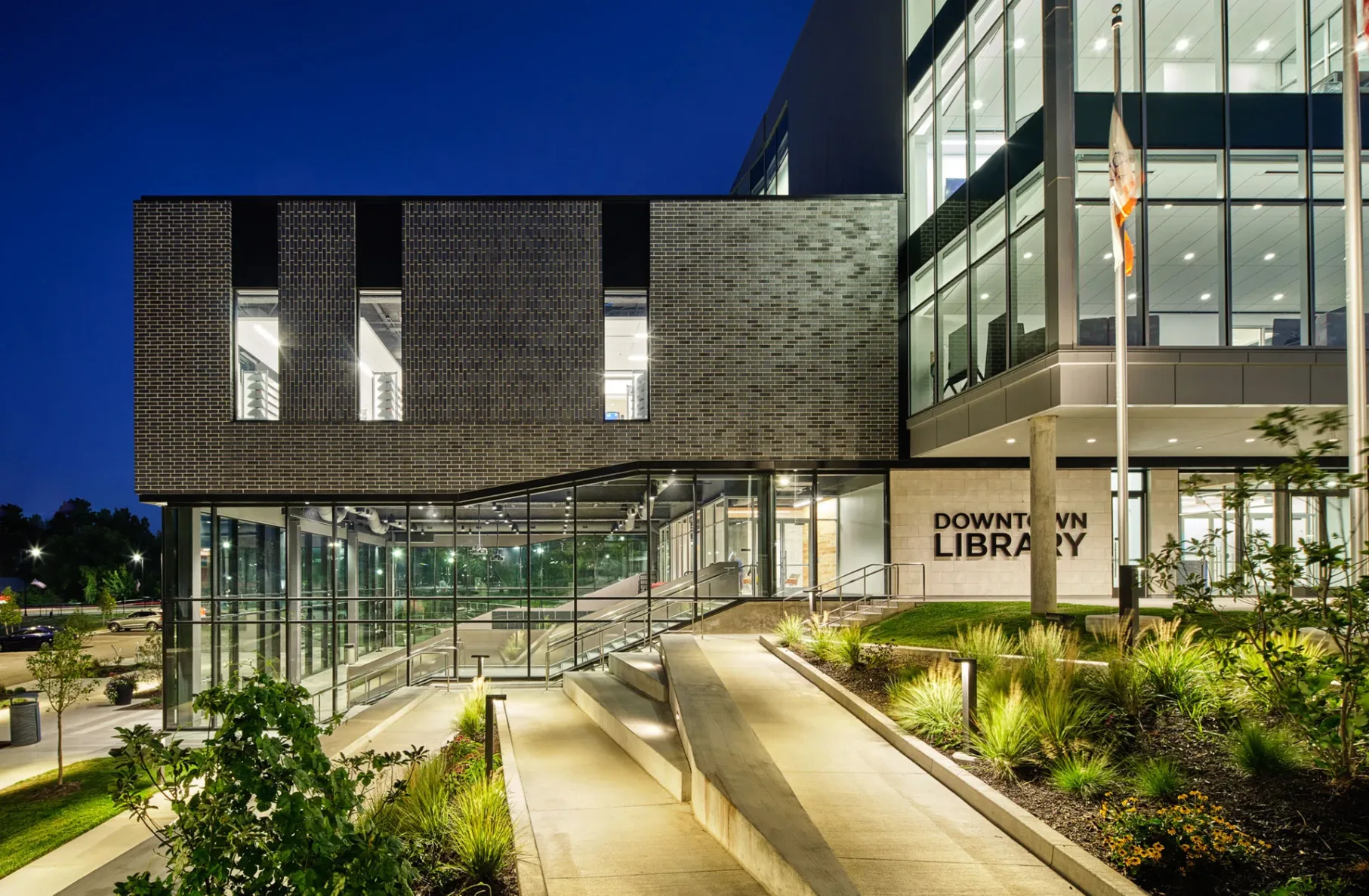 Olathe Downtown Library, built by McCownGordon Construction