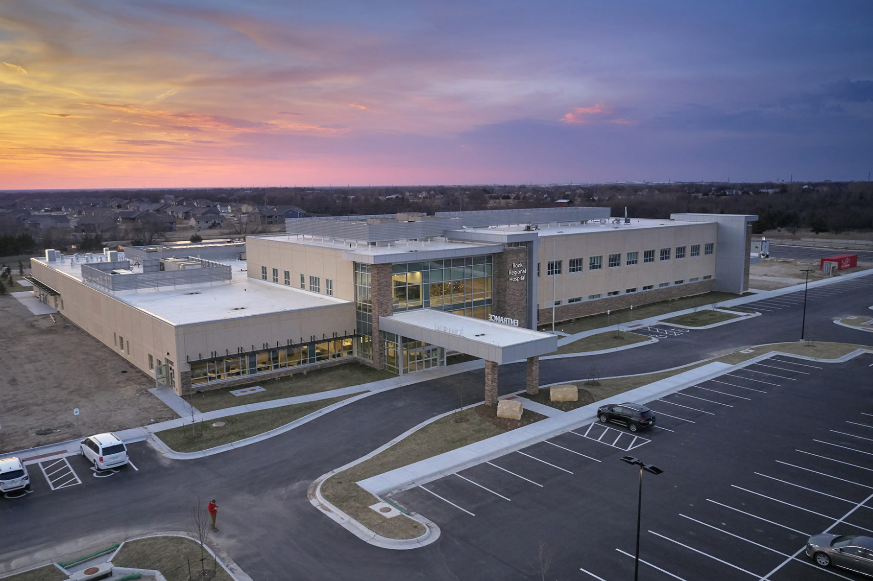 Rock Regional hospital in Kansas built by McCownGordon