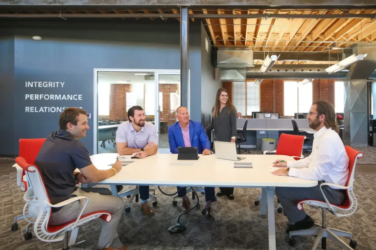 McCownGordon associates collaborating in office