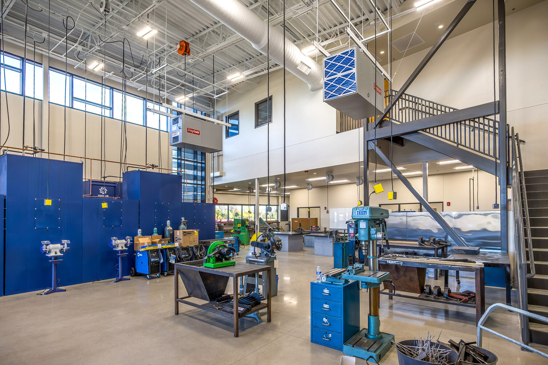 CTE space at Auburn Washburn High School