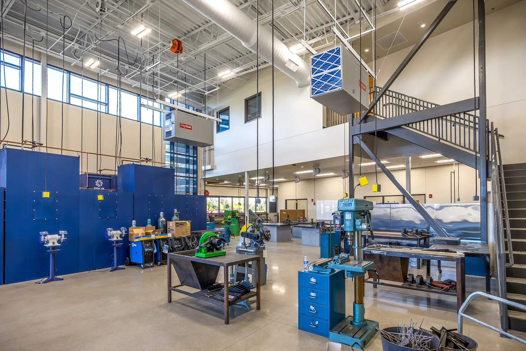 CTE space at Auburn Washburn High School