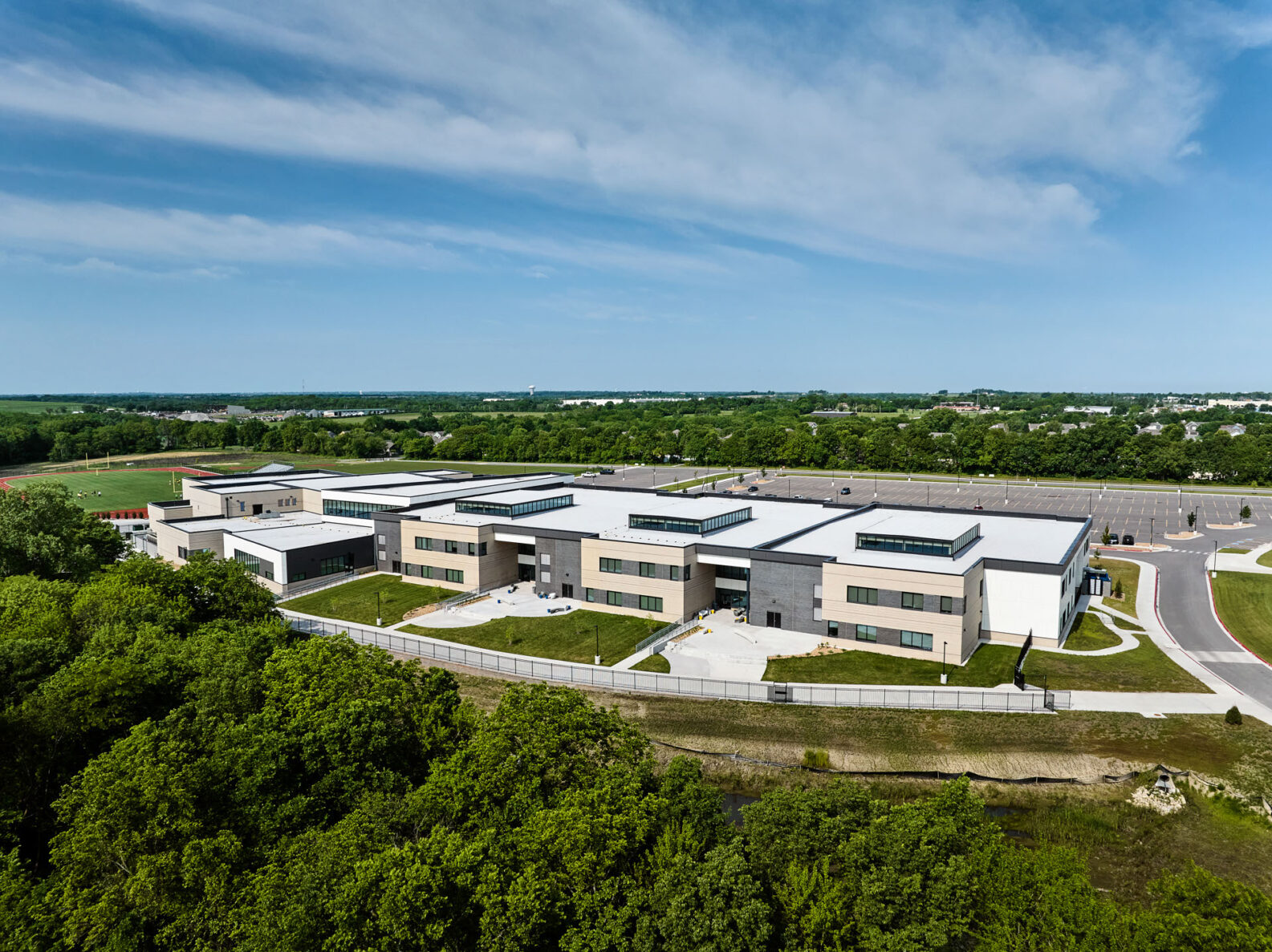 Lee's Summit East Trails Middle School built by McCownGordon Construction