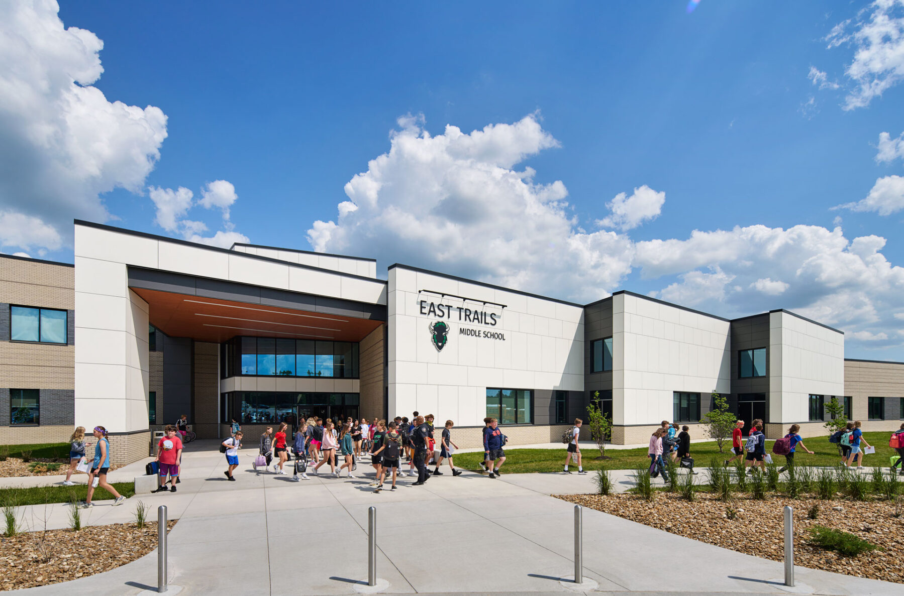 Lee's Summit East Trails Middle School built by McCownGordon Construction