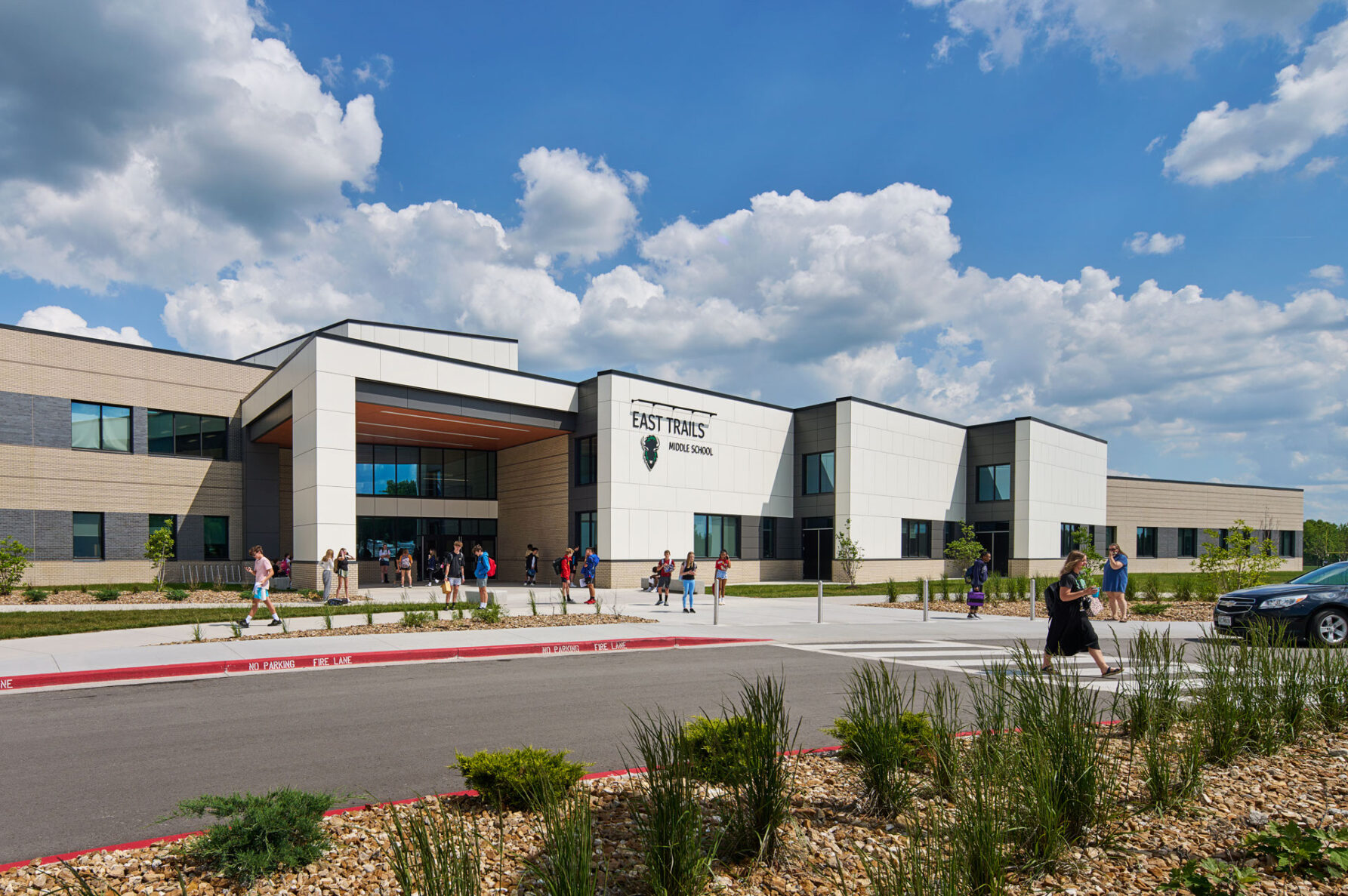 Lee's Summit East Trails Middle School built by McCownGordon Construction