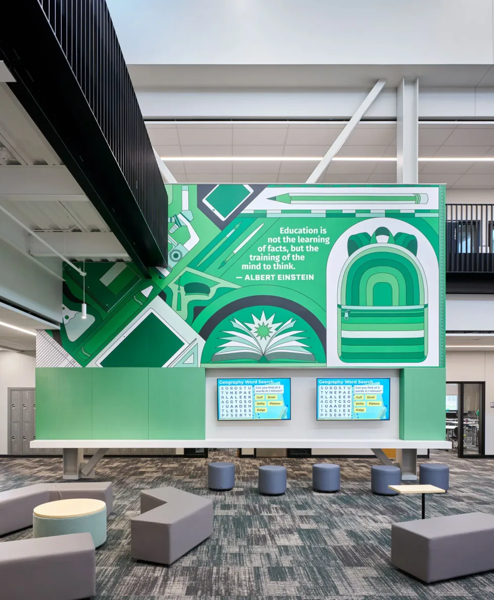 Lee's Summit East Trails Middle School built by McCownGordon Construction