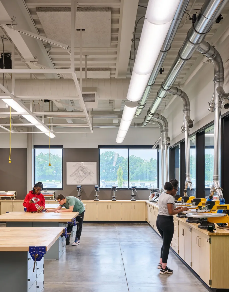 Lee's Summit East Trails Middle School built by McCownGordon Construction