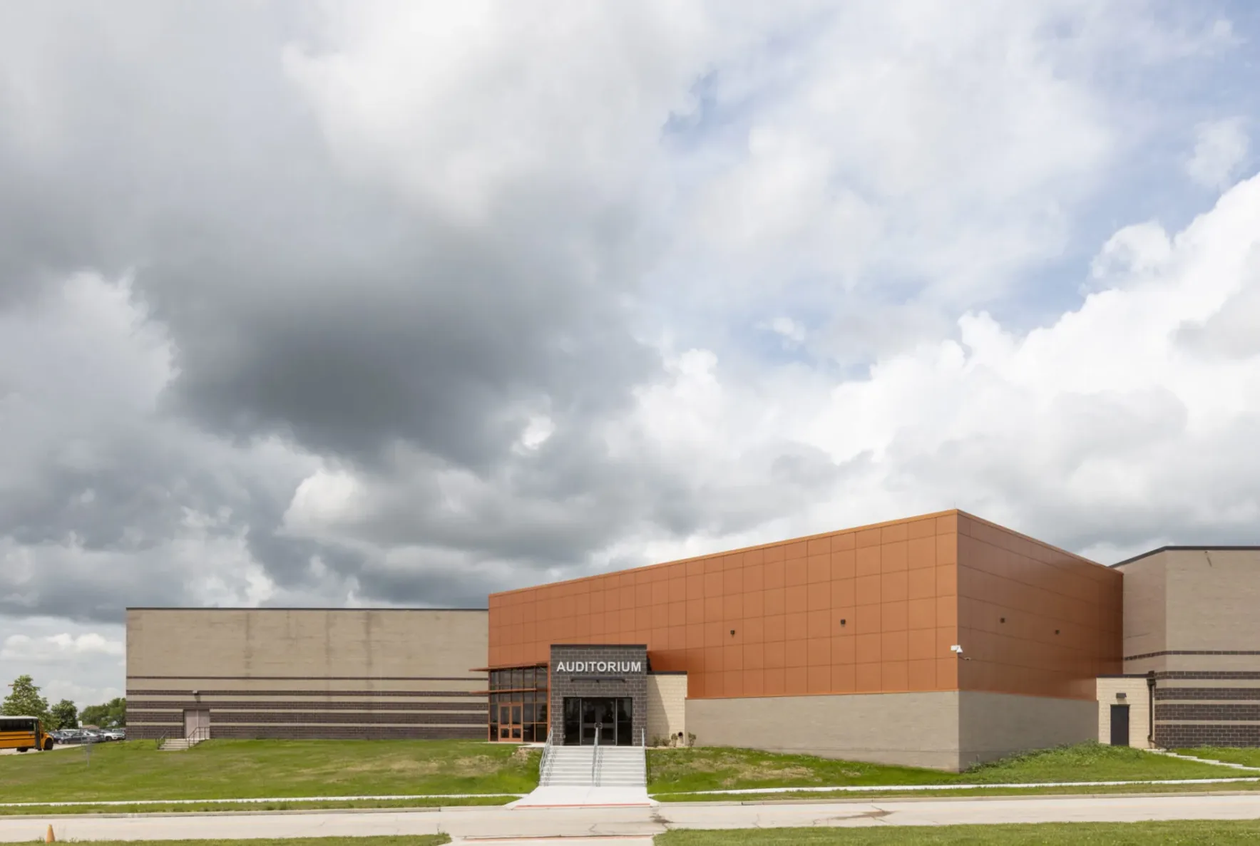 Basehor Linwood Middle School, built by McCownGordon.