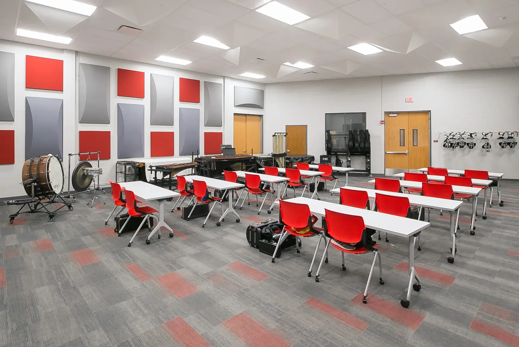 A classroom at Emporia High School, a McCownGordon project.