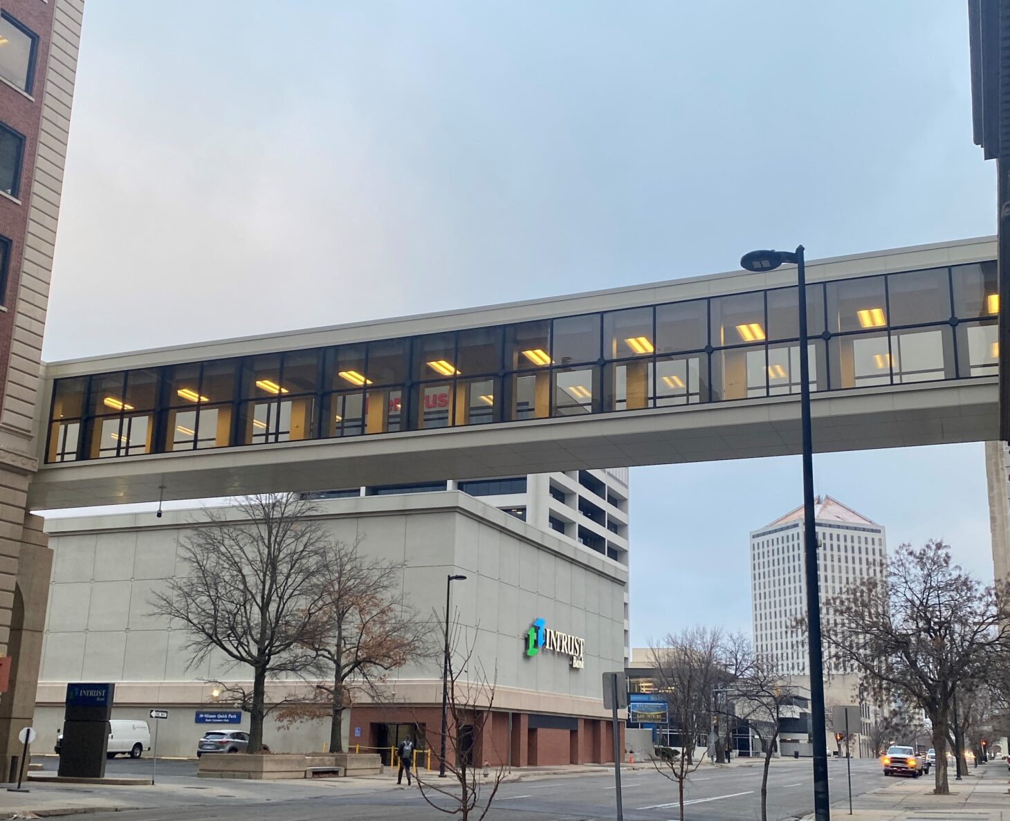 McCownGordon built the new Intrust Bank Skywalk in downtown Wichita.