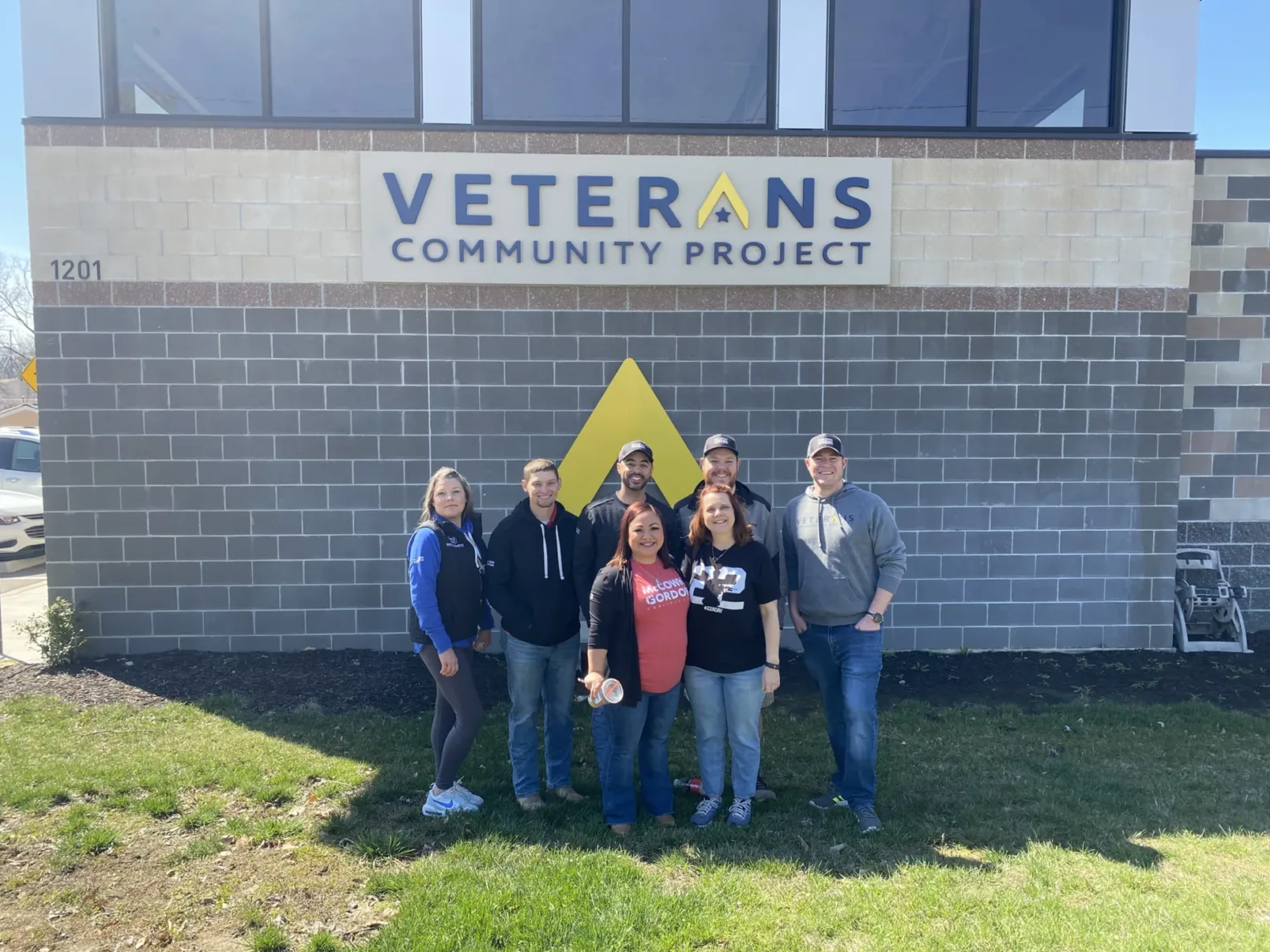 McCownGordon's Veterans BRG on a tour of the VCP.