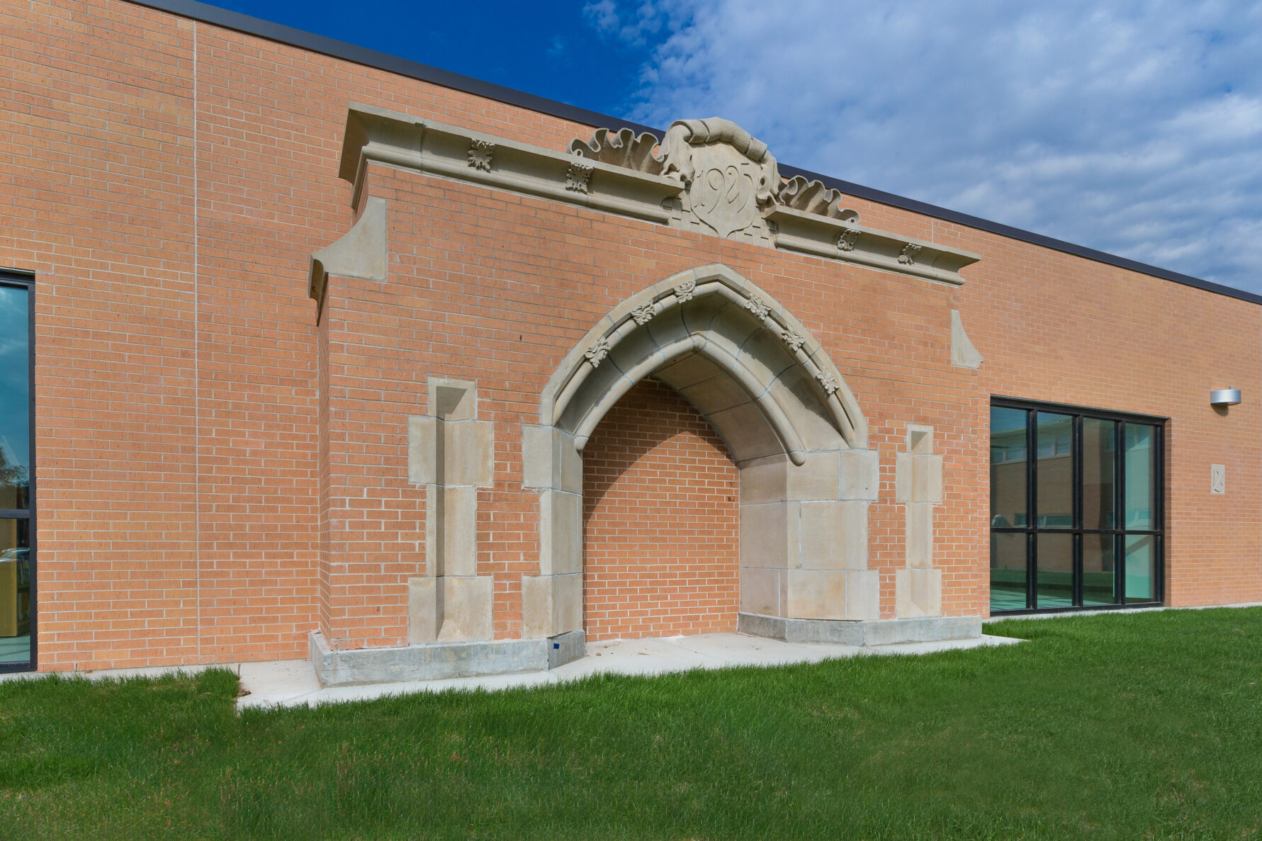 Montezuma Elementary and South Gray High School constructed by McCownGordon Construction.