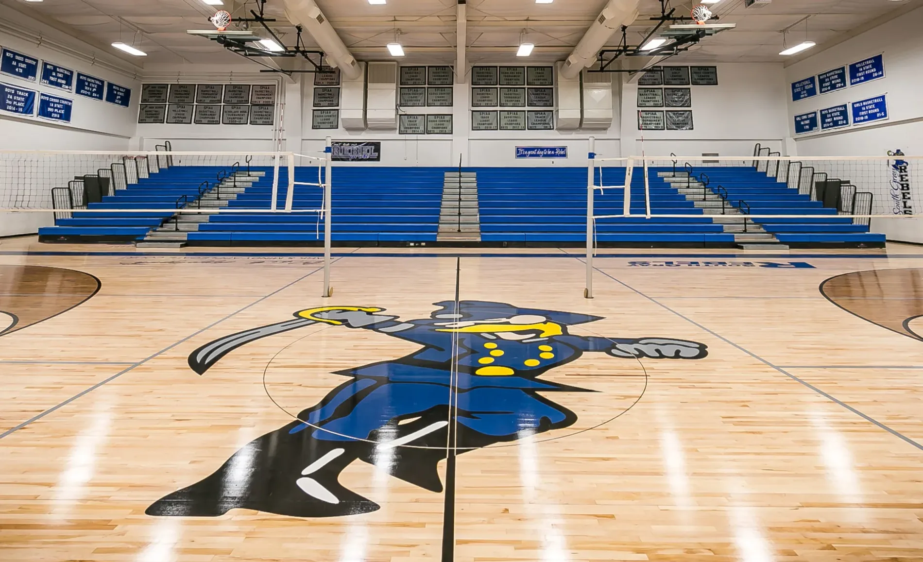 Montezuma Elementary and South Gray High School constructed by McCownGordon Construction.