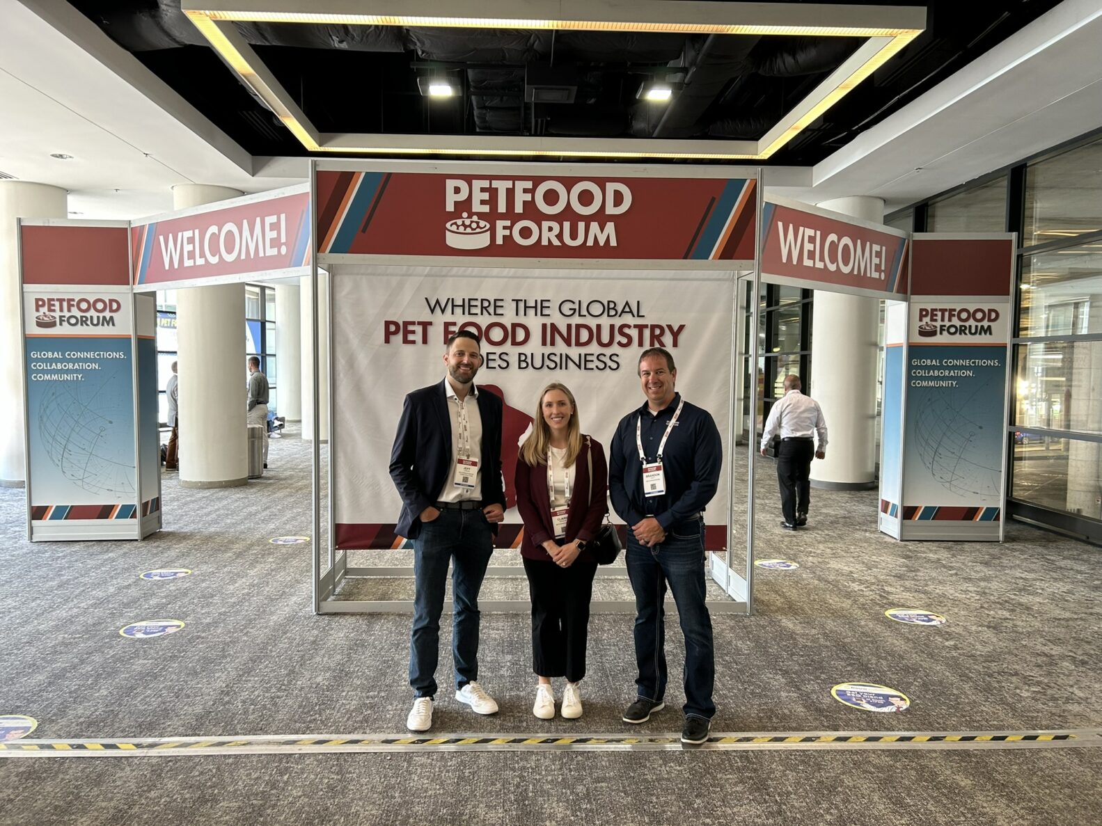McCownGordon's manufacturing team at Petfood Forum