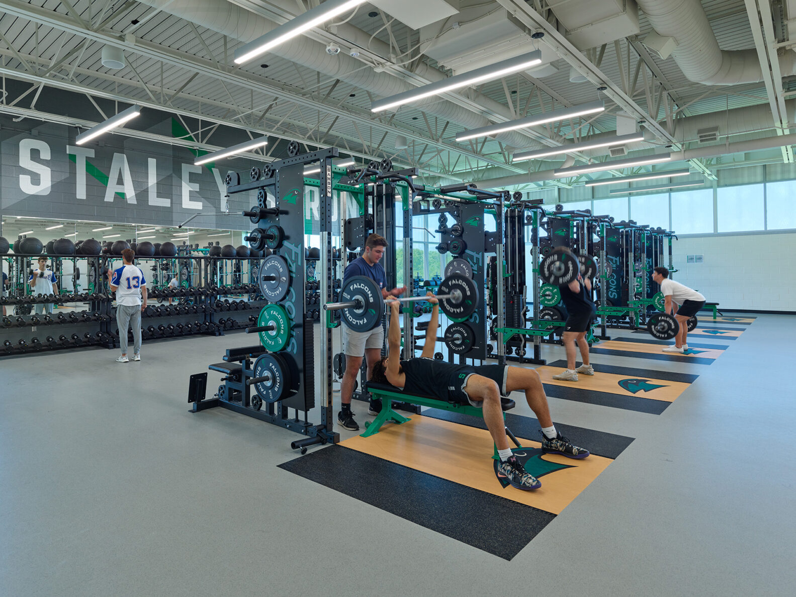 Stanley High school - North Kansas City 2020 Bond - weight room