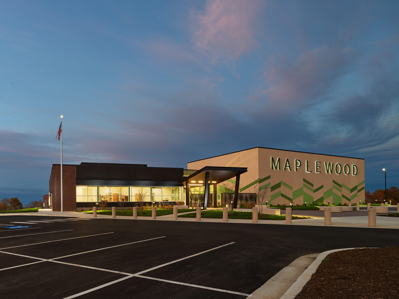 Maplewood ES - North Kansas City - Bond - entrance