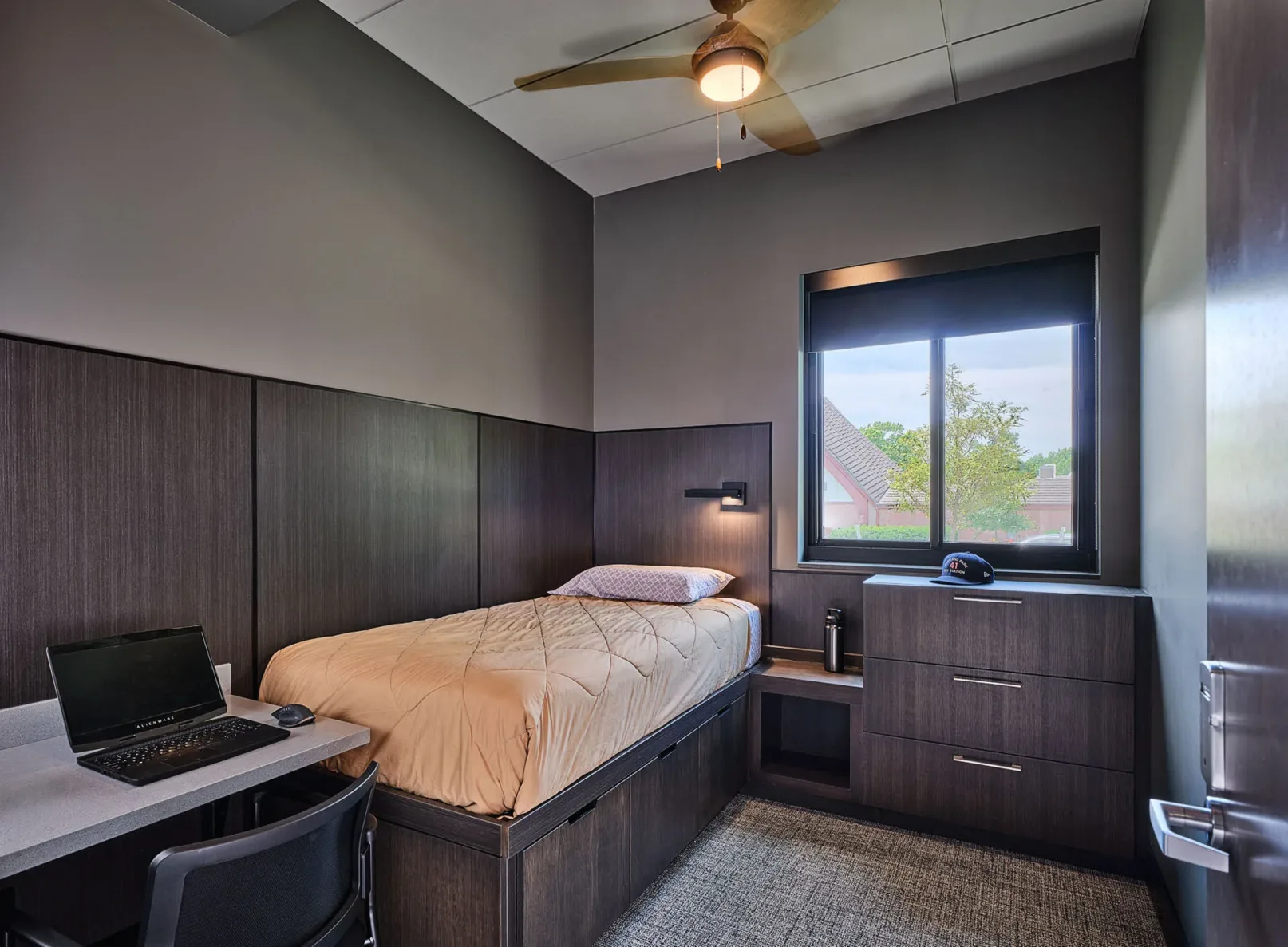 Overland Park Fire Station #41 sleeping quarters