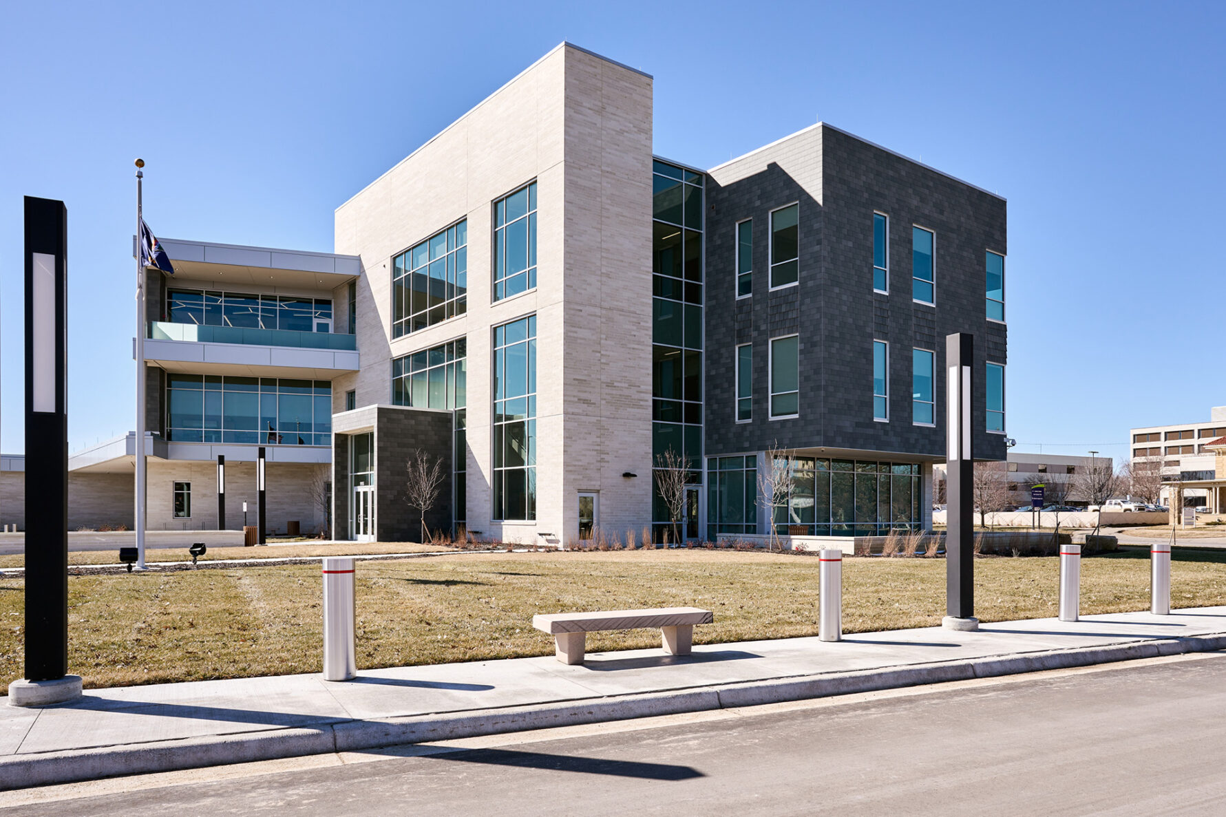Kansas Department of Health and Environment Lab - exterior of building