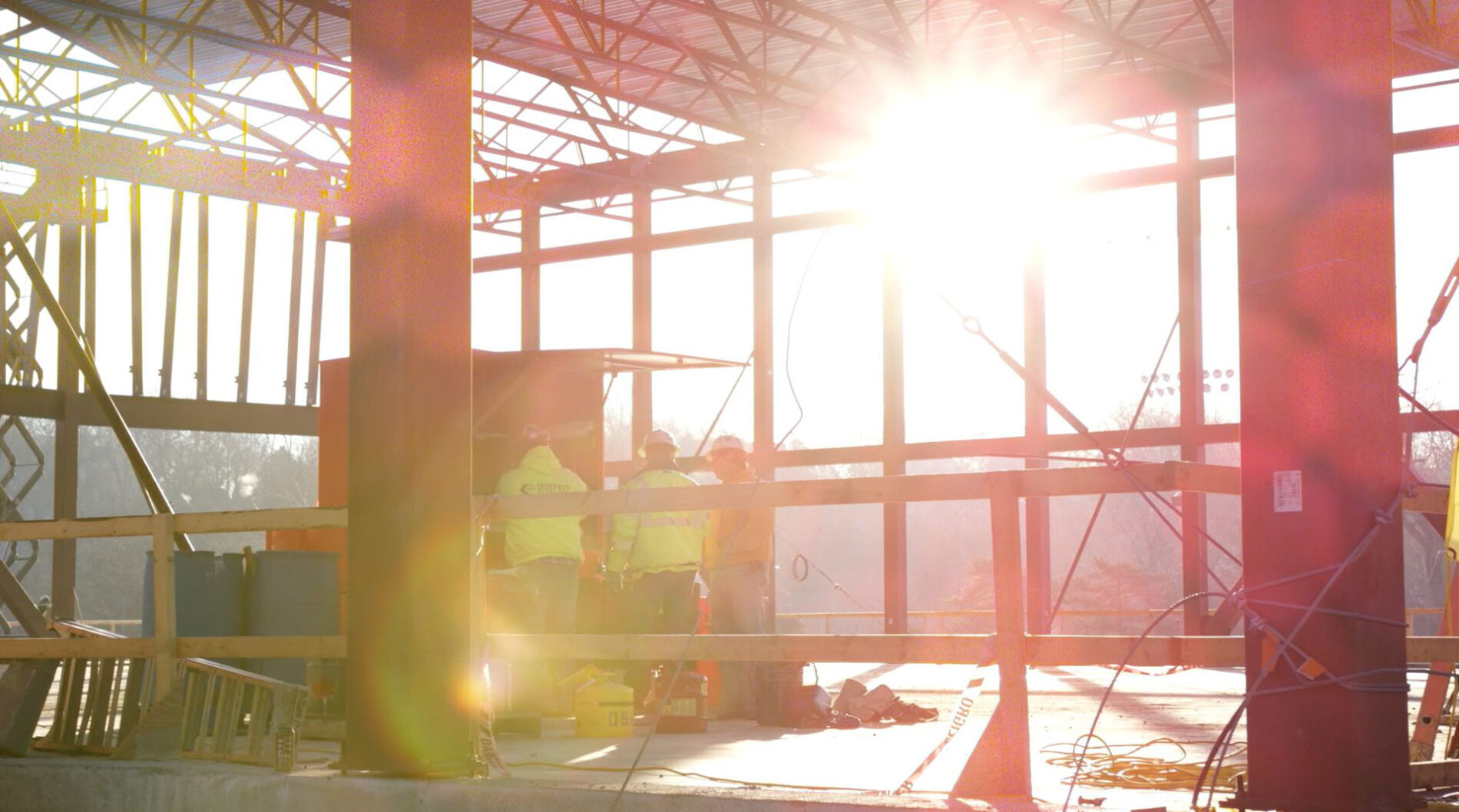 McCownGordon associates collaborating on site.