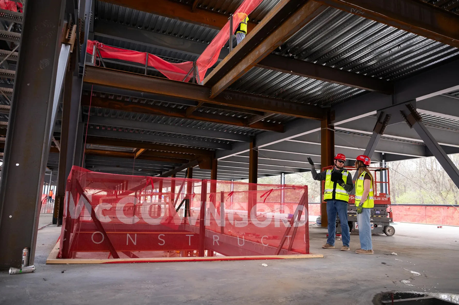 McCownGordon associates collaborating on site.