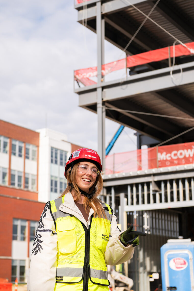 McCownGordon associate on project site.