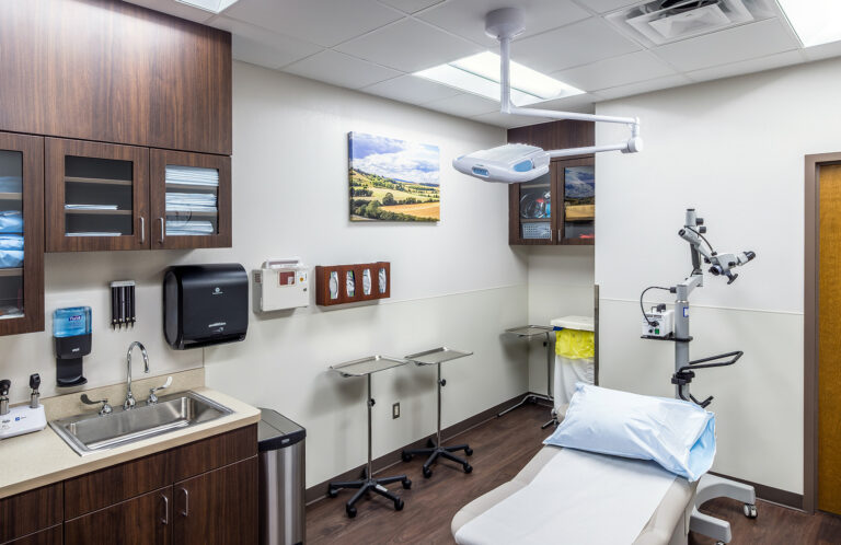 patient room at Clay County Medical Center